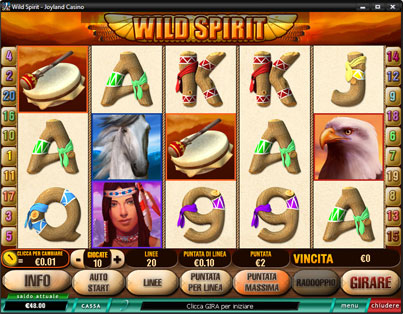 wildspirit slot simboli